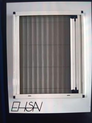 تولید توری پلیسه کشویی پنجره UPVC در کهریزک