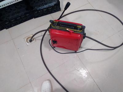 لوله باز کنی با دستگاه فنر برقی در شهرکرد