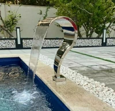 ابنما کرتین استخری مدل کبری استیل در مشهد