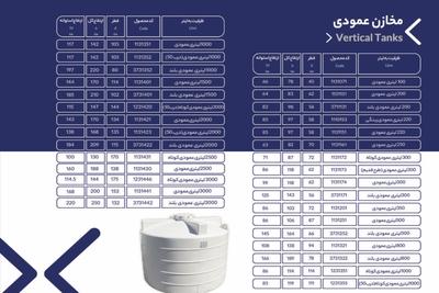 ابعاد مخزن طبرستان عمودی در کرج