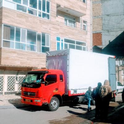 ارسال کامیونت مسقف و پتو دار تمام نقاط کشور در اردبیل