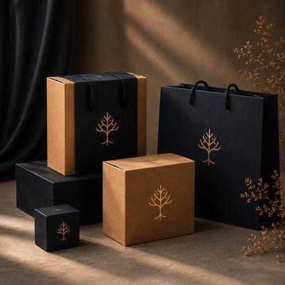 بسته‌بندی و ارائه فیزیکی برند در تهران