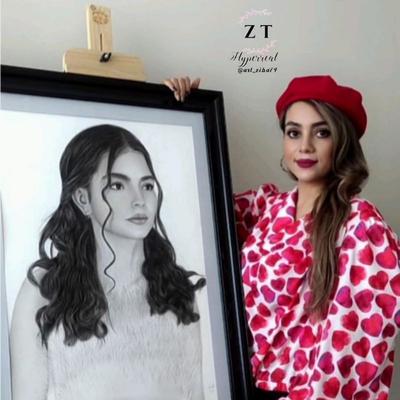 نقاشی طراحی چهره در تهران
