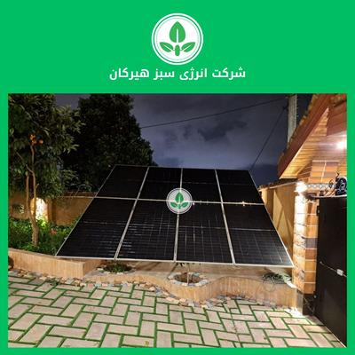 اجرای پروژه سیستم خورشیدی 11kw در تهران
