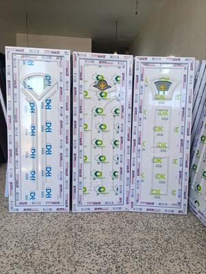 درب دوجداره upvc پنل خارجی با قفل سوئیچی آماده نصب در شیراز