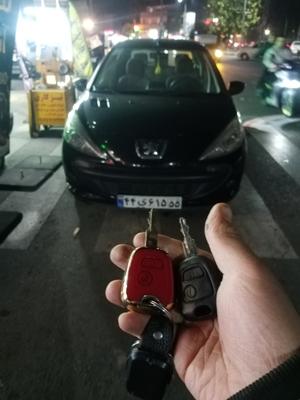 ساخت سوئیچ یدک ریموت دار برای خودروپژو207 مدل1397 در پاکدشت