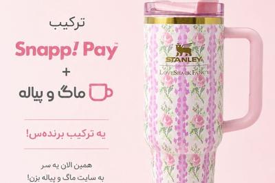 ماگ و پیاله، فروش اقساطی انواع ماگ و تراول ماگ ، توسط درگاه اسنپ پِی! در تهران