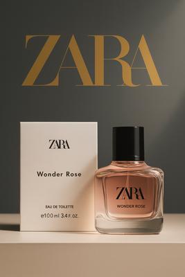ادوتویلت  ZARA WONDER ROSE 100 میل اصل اسپانیا در مشهد