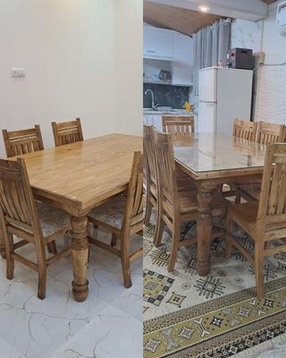 میز ناهار خوری تمام چوب در رانکوه