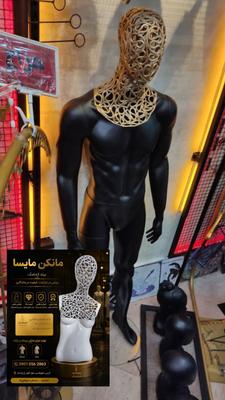 مانکن مردانه تا سینه درختی در قدس