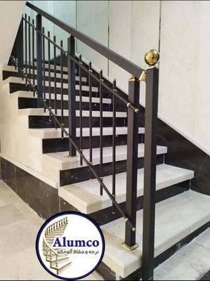 نرده استاتیک مشکی مات در قم