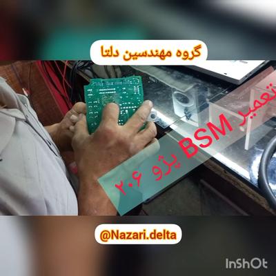 تعمیر BSM پژو 206 در همدان