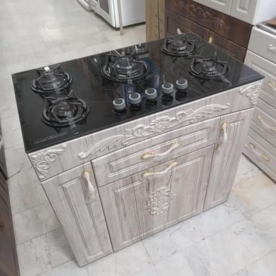اجاق گاز ام دی اف کرمی صفحه شیشه ای در تهران