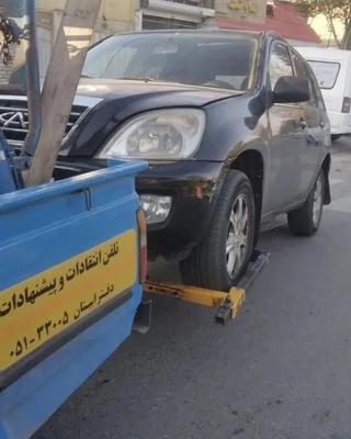 امدادخودرو و یدک کش و چرخگیر شبانه روزی در مشهد