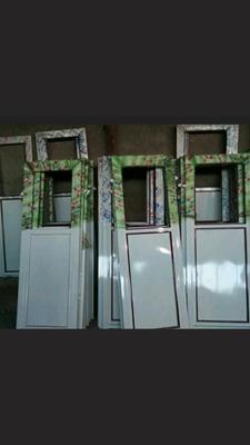 درب ضد سرقت نبشی نصب در آلومینیومی upvc الومینیوم در شیراز