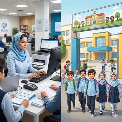 ثبت نام پایه اول در بنە