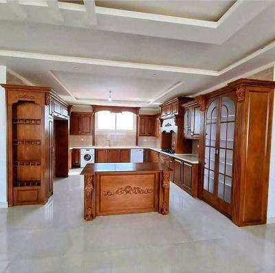 کابینت کمد دیواری  هایگلاس ممبران مدرن نئوکلاسیک در پرند