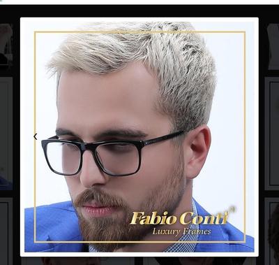 عینک طبی زنانه مردانه برند Fabio Conti ایتالیا در تهران