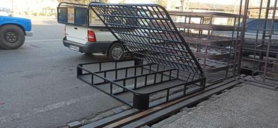 بغل بازشو وبه طول بازشو&کفی تخت نردبانی فلزی جکدار در تهران