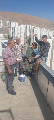 خدمات کار در ارتفاع با طناب Rapel. M. GH در تهران