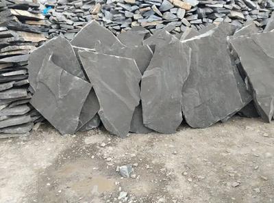 فروش سنگ ورقه ای سیاه میگون در ابعاد مختلف در تهران