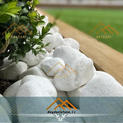 قلوه سنگ سفید تزئینی در اهواز در اهواز