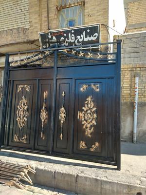 درب باغ  حیاط سلطنتی تمام سنگین در تبریز