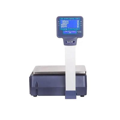 ترازوی فروشگاهی لیبل زن توزین صدر مدل LSG-18A در رشت
