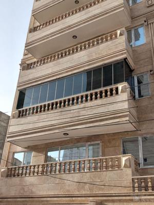 شیشه بالکن ریلی(جمع شو) در اردبیل
