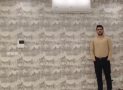 نصب تخصصی و فروش کاغذ دیواری در زنجان