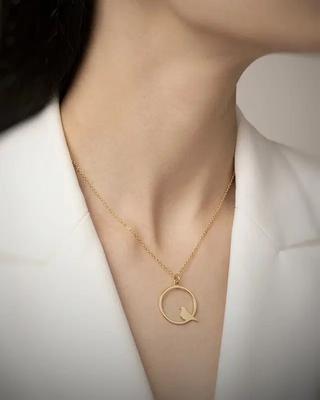 پلاک وگوشواره آوای پرنده در کیش