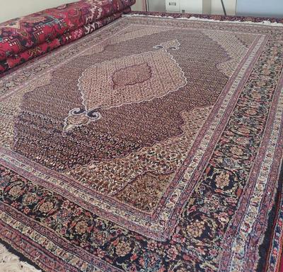 فرش جفت ماهی۴۰رج نوحال در تبریز
