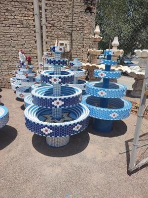 حوض و آبنما کاشی کاری در یزد
