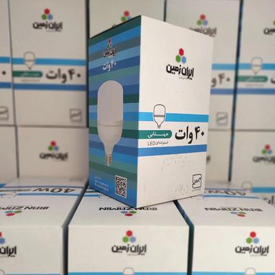 لامپ استوانه‌ای/ یران زمین /برق افق در اصفهان
