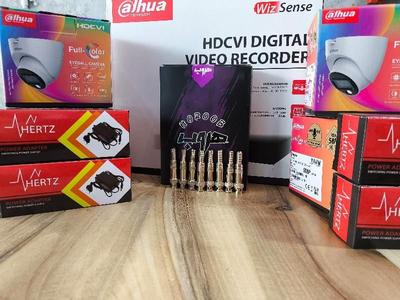 پکیج دوربین 4k داهوا dahuaدید در شب رنگی در دزفول