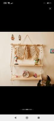 شلف فرشته مکرومه/سیسمونی/دخترونه/اتاق کودک در تهران