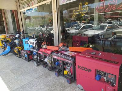 موتور برق دیزلی کوپ سایلنت شش کیلو وات در بنە