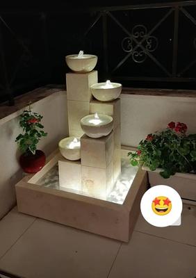 آبنما سنگی پایه آیفون سنگی چراغ سنگی اقساطی در تهران