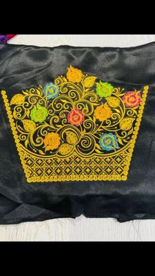 گلدوزی حرفه ای با دستگاه کامپیوتری در میناب
