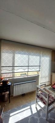پرده دومکانیزم زبرا طرح دار استردار کد s300 در تبریز