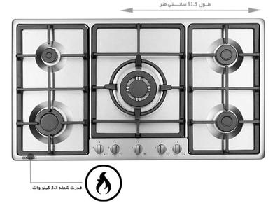 اجاق گاز ایتالیایی و ایرانی استیل البرز جشنواره در مشهد