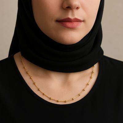 گردنبند سفارشی آلرنادو وزن 1.390 گرم در تهران