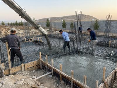 اجرای فونداسیون و اسکلت بتنی و فلزی در دماوند
