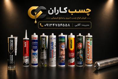 کاسپین، سیلیکون ماستیک،میتراپل،ارازیم،چسب اشنایدر در تهران