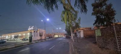 زمین تجاری ۱۰۰ متری دو نبش بلوار حمید  شریفی. رفسنجان در کرمان