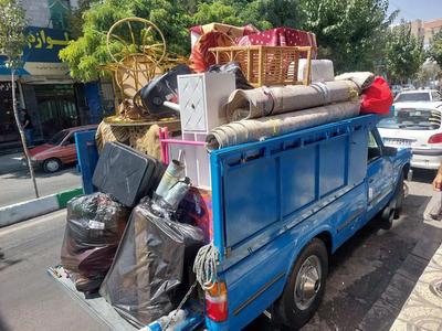 باربری اثاثیه منزل کرج/حمل بار با نیسان/همراه با کارگرماهرسایدبر در کرج