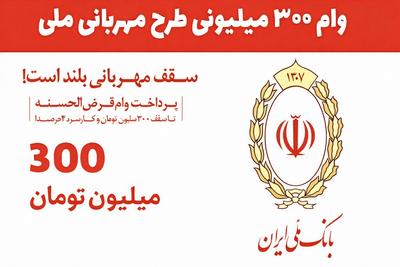 وام مهربانی/ اعتبار ملی در بهارستان