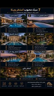 ۱. استخر مدرن در رودهن