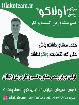 تیم مشاورین کسب و کار اولاکو لاهیجان در لاهیجان